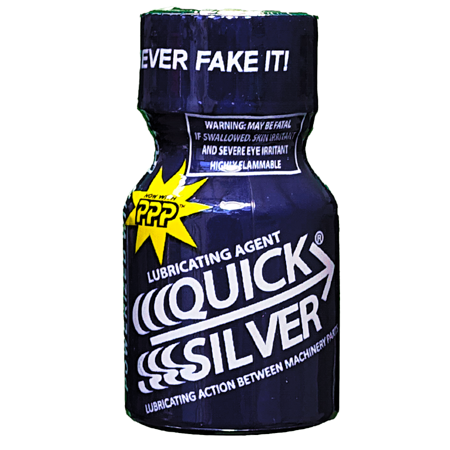 Original supplied Quicksilver Blue — Classic bottle