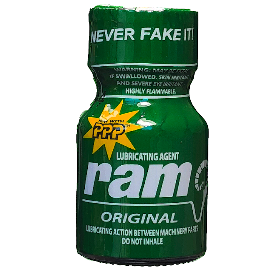 Original supplied Ram Green — Classic bottle